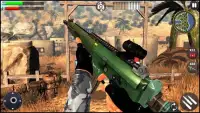बंदूक शूटिंग खेल - बंदूकें खेल : ऑफ़लाइन खेल Screen Shot 1