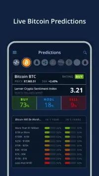 **#1 Crypto App: Bitcoin & Crypto Predictions Screen Shot 5