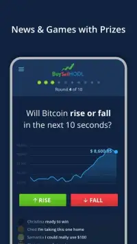 **#1 Crypto App: Bitcoin & Crypto Predictions Screen Shot 1