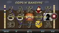 COPS AND BANDITS(FREE SLOT MACHINE SIMULATOR) Screen Shot 0