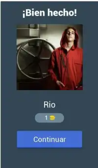 La casa de papel Fan Made Quiz Screen Shot 5