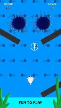 Mr. Puff : puffer fish game exploring the ocean Screen Shot 1
