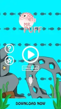 Mr. Puff : puffer fish game exploring the ocean Screen Shot 6