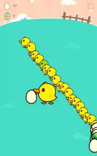Happy Mrs Duck Lays Eggs Game Screen Shot 1