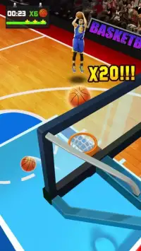 Basketball Tournament - Free Throw Game Screen Shot 3
