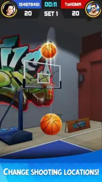 Basketball Tournament - Free Throw Game Screen Shot 4