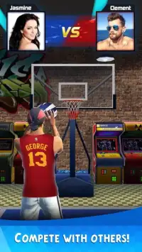 Basketball Tournament - Free Throw Game Screen Shot 11