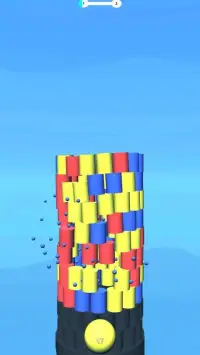 Color Ball Stack Ball 3D : Hit & Knock the Cans Screen Shot 4