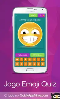 Emoji Jogo Quiz Screen Shot 3