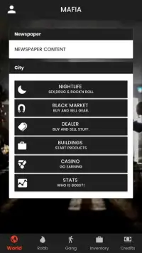 Mafia Gangster City Game Screen Shot 11