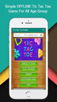 Tic Tac Toe Game Screen Shot 2
