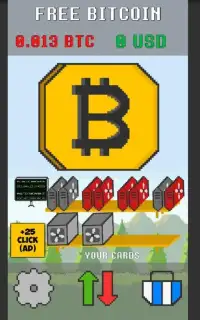 Free Bitcoin Clicker Game - idle, tap game Screen Shot 2