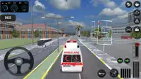 Ambulans Simulasyon Oyunu Screen Shot 2