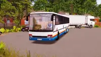 Bus Simulator Game Tourist 3D:Heavy Indonesia Bus Screen Shot 0