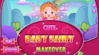 Cute Baby Fairy Makeover - Girl Games Screen Shot 0