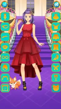 Anime Prom Queen - School Fashion Salon Screen Shot 8