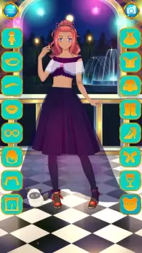 Anime Prom Queen - School Fashion Salon Screen Shot 7