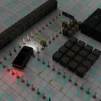 Cybertruck Parking Game: Neon Electric Truck Drive Screen Shot 2