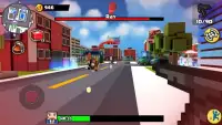 Blocky Gangstar: Pixel Shooter & Mafia City Screen Shot 0