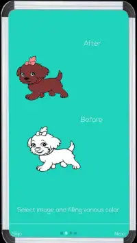 Little Puppies Coloring for Kids Screen Shot 2