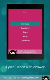 4 pics 1 word with answer Screen Shot 1