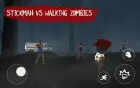 Stickman vs The Walking Zombie: Dead Game Screen Shot 0