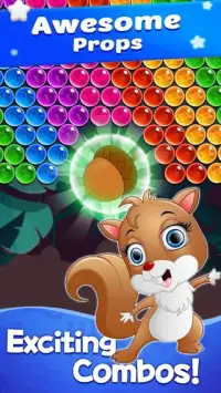 Bubble Shooter Squirrel Screen Shot 2
