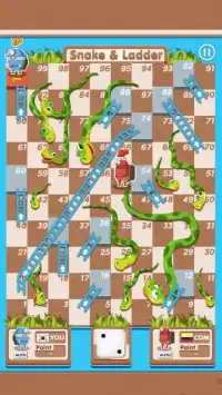 Snakes and Ladders Deluxe(Fun game) Screen Shot 0