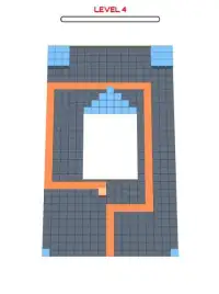 Paper Fill 3D : Maze Cut Screen Shot 1