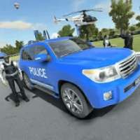 Police Land Cruiser Race