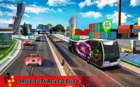 LCD Future Bus Driving Simulator: Bus Games 2019 Screen Shot 2