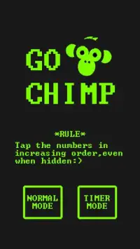 GoChimp : The Impossible Memory Game Screen Shot 2