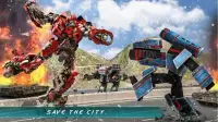 Muscle Robot Car Transform-Robot Shooting Games Screen Shot 3