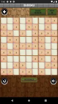 Klasik Sudoku Screen Shot 2