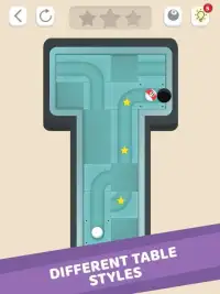 Flick Pool Puzzle Game: Slide & Solve Maze Screen Shot 3