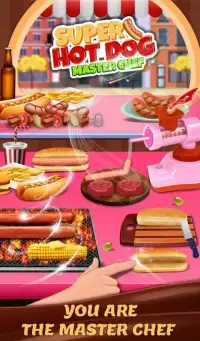Super Hot Dog Master Chef Fun Food Game Screen Shot 3