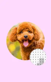 Dog Photography Color By Number Pixel Art Screen Shot 3