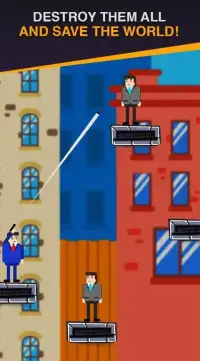 Mr bullet spy puzzles game Screen Shot 2