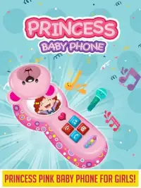 Princess Baby Phone - Kids & Toddlers Play Phone Screen Shot 23