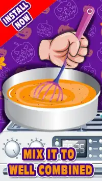 Roasted Pumpkin Soup-Street food Cooking games Screen Shot 4