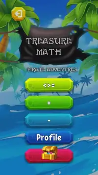 Treasure Math. A pirate's adventure. Screen Shot 7