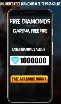 Free Diamonds & Elite Pass Calc For Free Fire-2019 Screen Shot 2