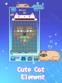 Slides Block Puzzle: Cats Match Game Screen Shot 3