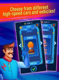 Ludichrome: Endless Car Racing Game Screen Shot 1