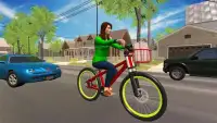 Virtual Mom Paper Girl - Family Simulator Game Screen Shot 2