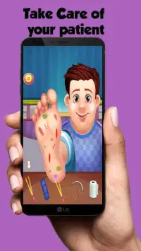 Little Doctor Game 2 (Foot care) Screen Shot 10