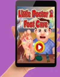Little Doctor Game 2 (Foot care) Screen Shot 6