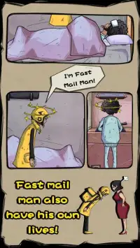 Fast Mail Man - Funny Escape The Room Games Screen Shot 4