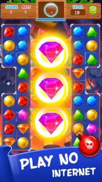 Jewels Temple Treasure : Match 3 Puzzle Screen Shot 0