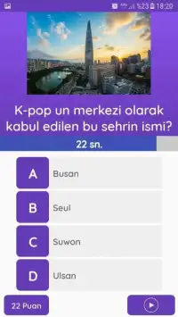 Kpop Bilgi Yarışması Screen Shot 3